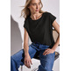 t-shirt femme street shirt w.deco neckline tape