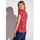 t-shirt femme street printed shirt w.button panel