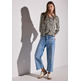 t-shirt femme  street printed mat-mix shirt w.button
