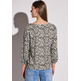 t-shirt femme  street printed mat-mix shirt w.button