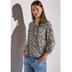 t-shirt femme  street printed mat-mix shirt w.button