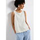 chemise femme street embroidered mat-mix top