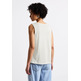 chemise femme street embroidered mat-mix top