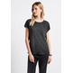 t-shirt femme  street washed shirt w.metal rivets