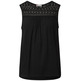 chemise femme street mat-mix top w.ajour yoke