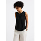 chemise femme street mat-mix top w.ajour yoke