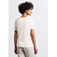 t-shirt femme  street lady partprint shirt
