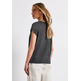 t-shirt femme street washed shirt w.stud wording