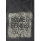 t-shirt femme street washed shirt w.stud wording