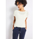 t-shirt femme street summer knit look shirt