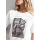 femme photo print shirt 20108