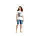 le short homme levis 98% cotton/2% elastane 502 taper shorts 10 panettone