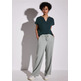 chemise femme  street muslin shirtblouse w splitneck