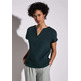 chemise femme  street muslin shirtblouse w splitneck