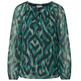 chemise femme street chiffon roundneckblouse w slit