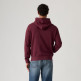 sweat-shirt homme  levi's the original hm hoodie tawny p