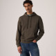 sweat-shirt homme  levi's the original hm hoodie coffee