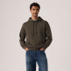 sweat-shirt homme  levi's the original hm hoodie coffee