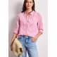 femme sol_striped shirtcollar blouse 27281