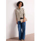 femme sol_solid shirtcollar blouse w 17278