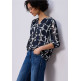 chemise femme  street chiffon tunic blouse w tape de
