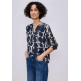 chemise femme  street chiffon tunic blouse w tape de