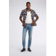 jeans homme  gas sax zip plus
