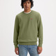 sweat-shirt homme  levi's the original hm crew moss oliv