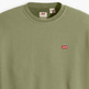 sweat-shirt homme  levi's the original hm crew moss oliv