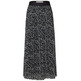 robe femme  street maxi mesh skirt plissée aop