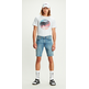 le short homme levis 98% cotton/2% elastane 511 slim hemmed short baguette