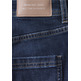 jeans femme  street style qr bootcut,hw,dark blue