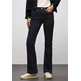 jeans femme  street qr style bootcut,hw,rinsed