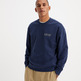 sweat-shirt homme  levis relaxd graphic crew chrome hea