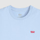 t-shirt femme  levi's perfect tee chambray blue cott
