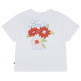 t-shirt fille  levi's lvg levis floral oversized tee