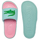 sandale femme lacoste croco dualiste 1122 1 cfa