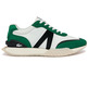 sneakers en tissu avec détails homme lacoste l-spin deluxe