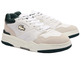 baskets en cuir avec logo brodé homme lacoste lineshot