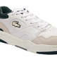 baskets en cuir avec logo brodé homme lacoste lineshot
