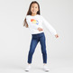 pantalon fille  levi's junior lvg 710 super skinny jean