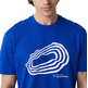 t-shirt homme  gas dharis/r true blue