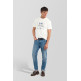 t-shirt homme  gas dharis m/cblue""