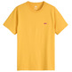 t-shirt homme  levi's ss original hm tee mineral yel