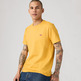 t-shirt homme  levi's ss original hm tee mineral yel