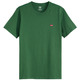 t-shirt homme  levi's ss original hm tee dark green