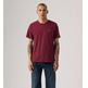 t-shirt homme  levi's ss original hm tee tawny port