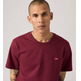 t-shirt homme  levi's ss original hm tee tawny port