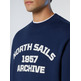maillot homme  north sails crewneck  sweater w/graphic