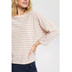 t-shirt femme  ESPRIT lslv tee strpd